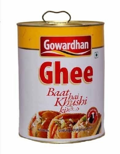 5 Liter Pack Gowardhan Ghee With High Nutritious Value And Rich Aroma