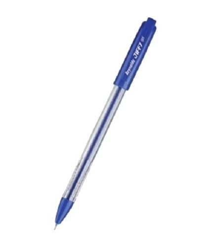 Blue 7-Inch Size Plastic Body Smooth And Soft Jelly Ink Reynolds Jiffy Gel Pen