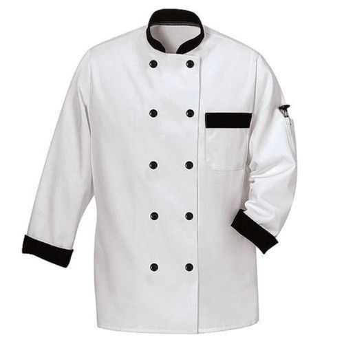 White Color Cotton Chef Hotel Coat