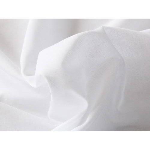 Cotton White Color Voile Fabric
