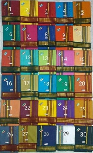 Free Size And Hand Wash Men Cotton Dhorti For Pooja Wears With Border