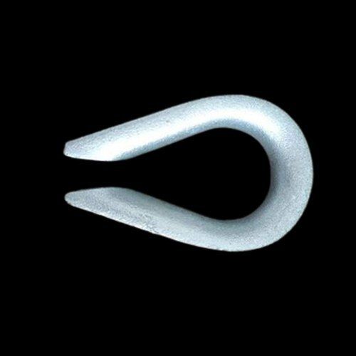 Frp Oval Shape Mild Steel Stay Thimble Hook For Stay Wire Holding, Hot Dip Galvanized 