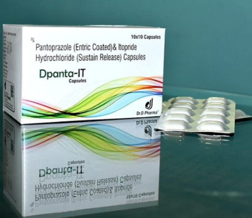 Pantoprazole Itopride Capsule, 10x1x10 Capsules Blister Pack