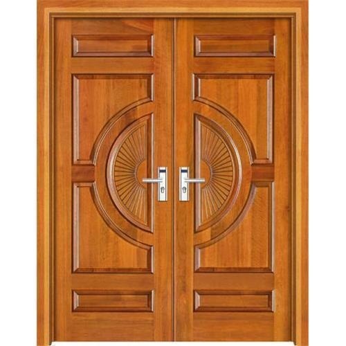 Household Designer Teak Wooden Doors at Best Price in Puranpur Rafi