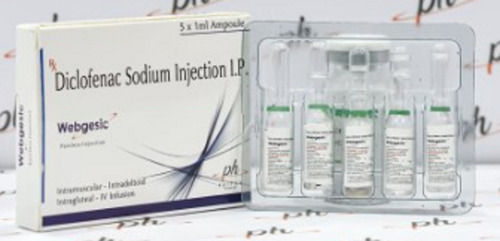 Diclofenac Sodium Injection 75mg/1ml, Ampule Pack