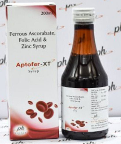 Ferrous Ascorbate Folic Acid Zinc Syrup 200ml