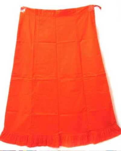 Indian Trendy Sari Petticoat Cotton Stitched Adjustable Waist