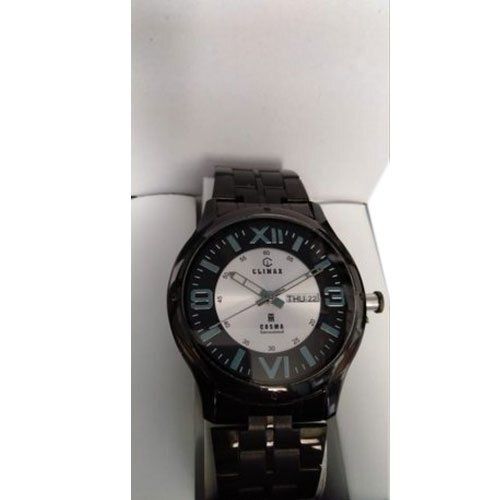 Silver Ladies Fashion Mens Wrist Watches With Polished Finish, Analog Display