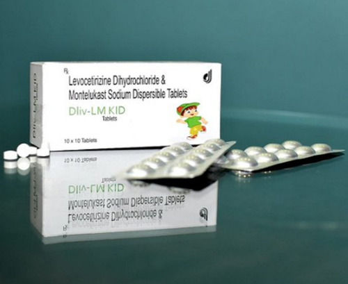 Levocetirizine Dihydrochloride Montelukast Tablet, 10x10 Tablets Alu-Alu Pack
