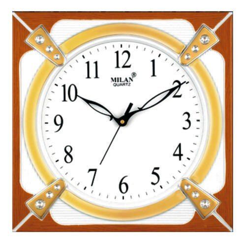 Wall Mounted Square Plastic Wall Clock