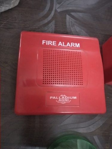 Red Color Fire Alarm 