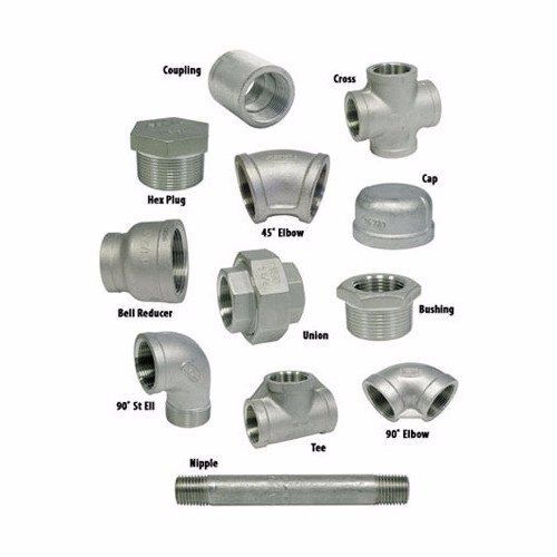 Stainless Steel 304l Pipe Fittings With Rust Resistant, Size 1/2 & 1 Inch