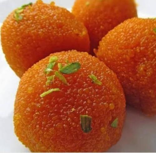 100% Fresh Ingredients And Hygienic Motichoor Laddu With Sweet Taste Carbohydrate: 15 Grams (G)