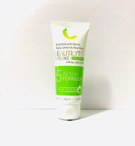 Beautilyte 5 Action Formula Hygiene Facewash, Enriched With Neem, Tulsi, Neem And Aloe Vera