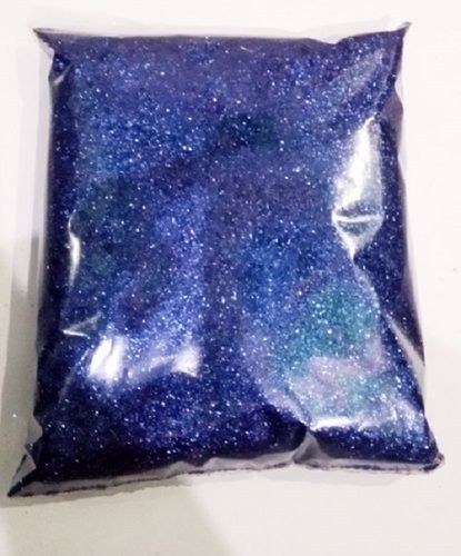 Bright Blue Colors Glitter Powder For Decoration Uses 500 Gm Pack