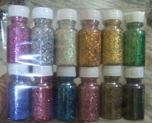 Bright Multi Colors Glitter Sparkles For Decoration Uses 50 gm pack