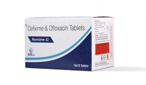 Cefixime Tablets (Pack Size 10x10 Tablets)