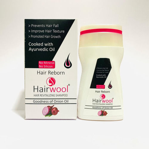 Hairwool Onion Oil Hair Revitalizing Shampoo, No Mineral And Silicon at ...