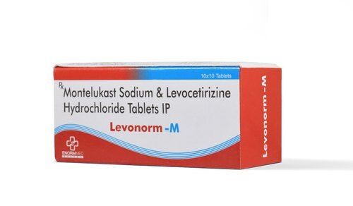 Levocetirizine Montelukast Tablets (Pack Size 10x10 Tablets)