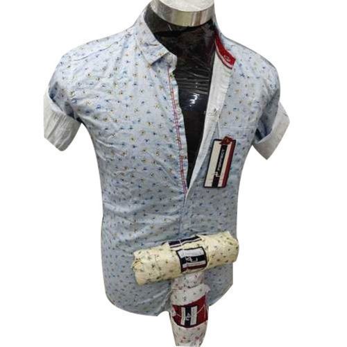 Mens Casual Printed Shirt