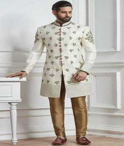 Embroidered Pakistani Groom Sherwani Dress for Wedding | Wedding dresses men  indian, Groom dress men, Sherwani for men wedding