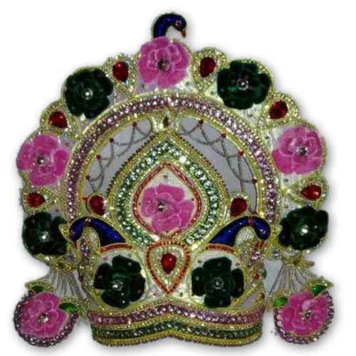 Multi Color Handmade God Mukut