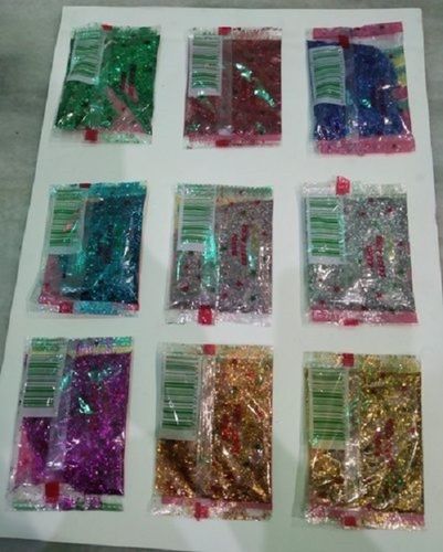 Nandi Glitter Powder 10 Gm Pack For Decoration Purpose