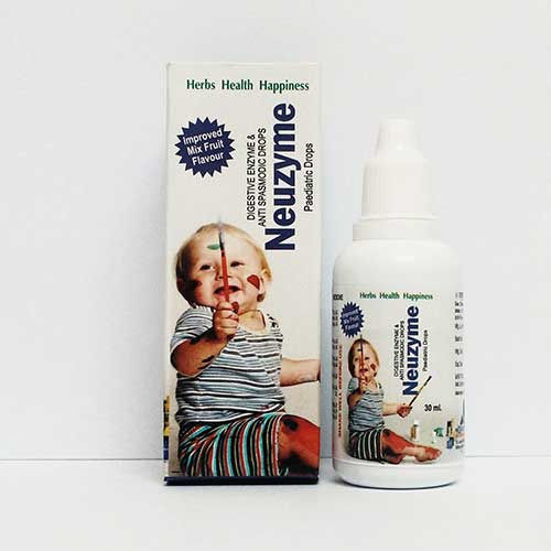 Neuzyme Pediatric Carminative And Digestive Drop (Mix Fruit Flavor), 30 Ml