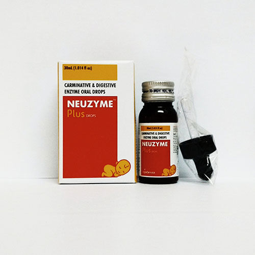 Neuzyme Plus कार्मिनेटिव और डाइजेस्टिव एंजाइम ओरल ड्रॉप्स, 30 Ml