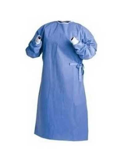 पुरुष और महिला के लिए गैर बुना हुआ नीला सर्जिकल एप्रन