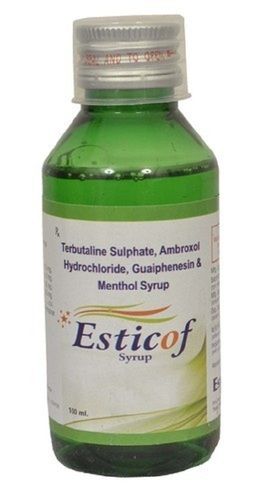 Cooling Effects Allopathic Esticof Wet Cough Syrup Medicine Raw Materials