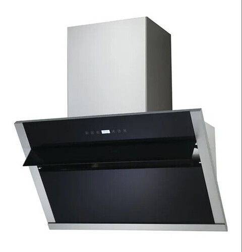 Easy To Clean Mild Steel Modular Kitchen Chimney For Home And Hotels