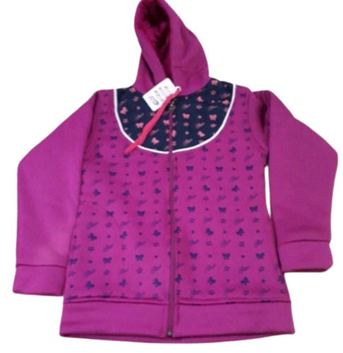 Pink Color Kids Hoodie