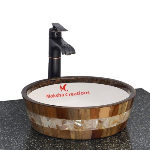 Table Top Epoxy Resin Wash Basin (Ew0002) - Feature: Durable