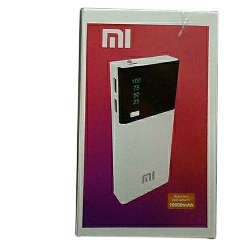 White Color Mi Power Bank Light Source: Yes