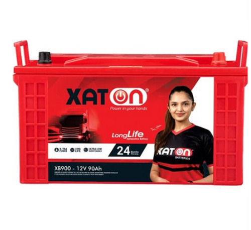 Xaton 100 Ah Automotive Battery 12V With 12+12 Months Warranty Cas No: 3430-17-9