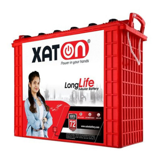 Xaton 135 Ah Tall Tubular Inverter Battery 12V With 36+36 Months Warranty Application: Commercial