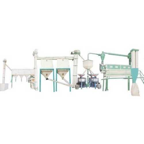 167 Hp Automatic Mild Steel Flour Mill Plant For Industrial, 380v / 50hz