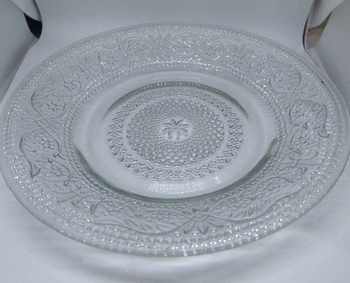 White Glass Plate