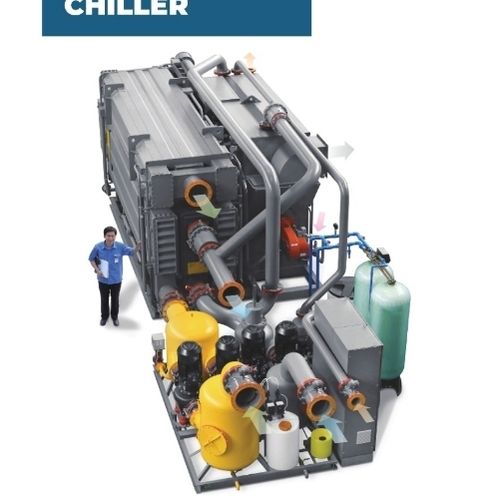 Industrial Vapor Absorption Chiller, 50 - 3000 Tr Cooling Capacity