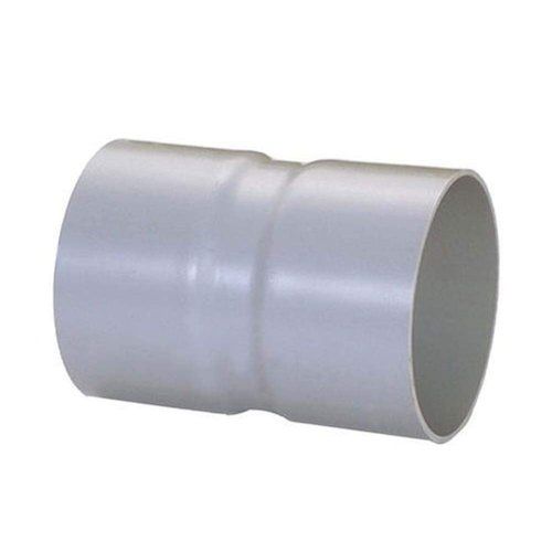 White Lightweight Sturdy Round Astm Standard Pressing Pvc Pipe Coupler