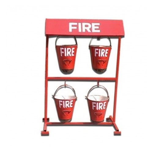 High Strength Durable Mild Steel Safety Fire Bucket Set