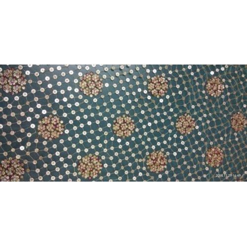 Multicolor Designer Embroidered Net Fabrics