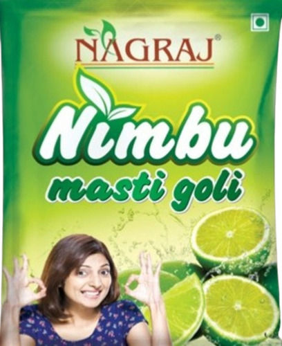 Sweet And Sour 100% Dried Solid Lemon Flavored Nagraj Nimbu Masti Goli