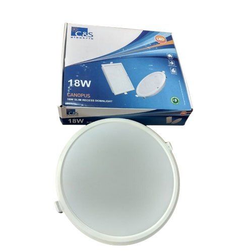 C And C Round Ceramic 18 Watt Electric Cool Daylight Led Panel Light