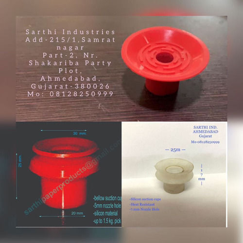 Heat Resistant Silicon Rubber Suction Cups