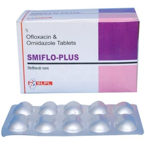 SMIFLO-PLUS Ofloxacin And Ornidazole Tablets