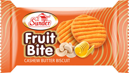 Fruit Bite Cashew Butter Biscuit 65g with 9 Months of Shelf Life