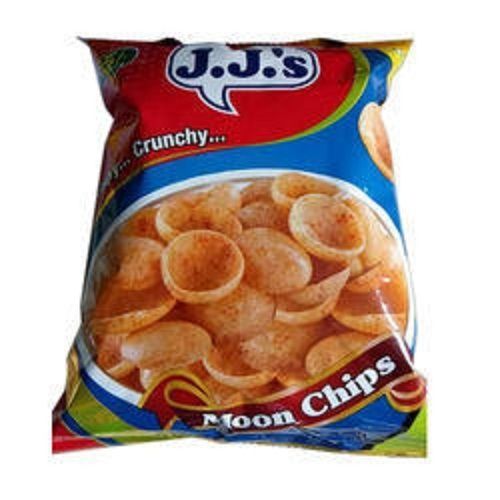 Snacks Premium Quality Rice Flour Vegetable Oil Salty Crunchy Moon Chips Fryums