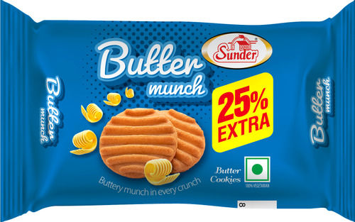 Sunder Butter Munch Cookies 40g with 9 Months Shelf Life